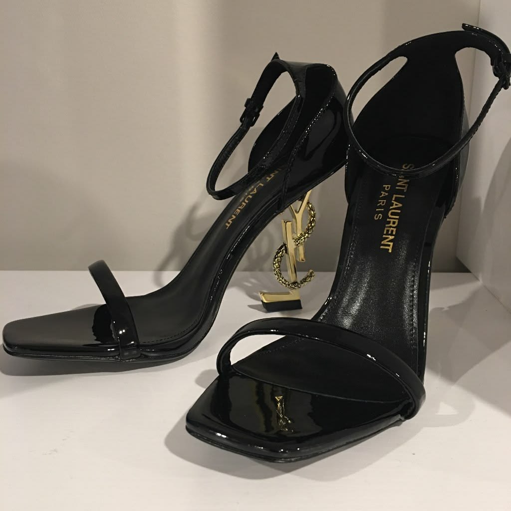 YSL Inspired Black Stiletto Heels