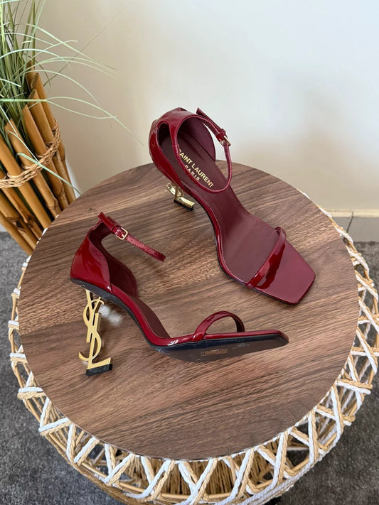 Women’s Red YSL Inspired Opyum Heels
