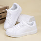 Pure White Luxe Sneakers